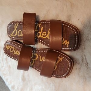 Sam Edelman brown strap sandals